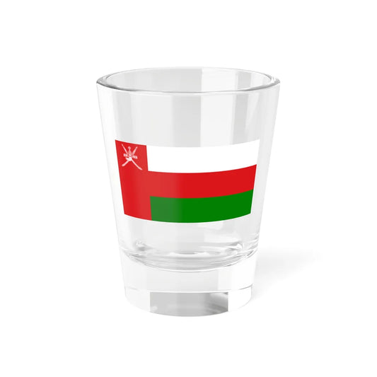 Flag of Oman official (Oman) Shot Glass 1.5oz 1.5oz - Go Mug Yourself