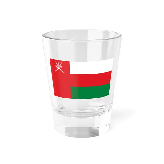 Flag of Oman (Oman) Shot Glass 1.5oz 1.5oz - Go Mug Yourself