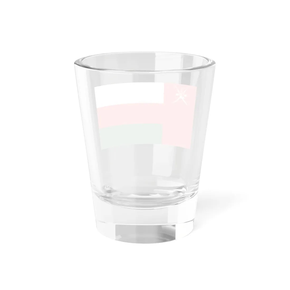Flag of Oman (Oman) Shot Glass 1.5oz - Go Mug Yourself