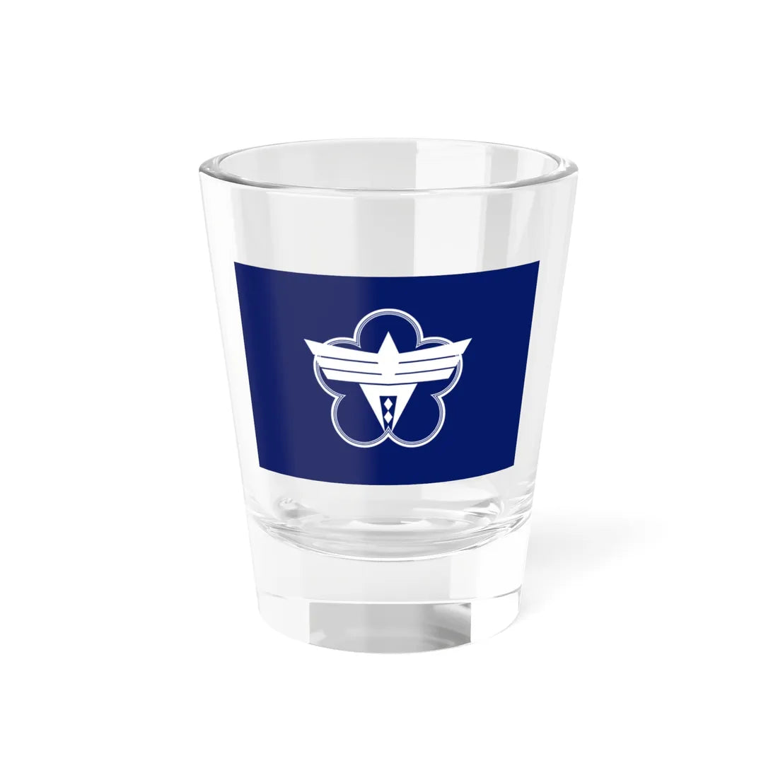 Flag of Ome Tokyo (Japan) Shot Glass 1.5oz 1.5oz - Go Mug Yourself
