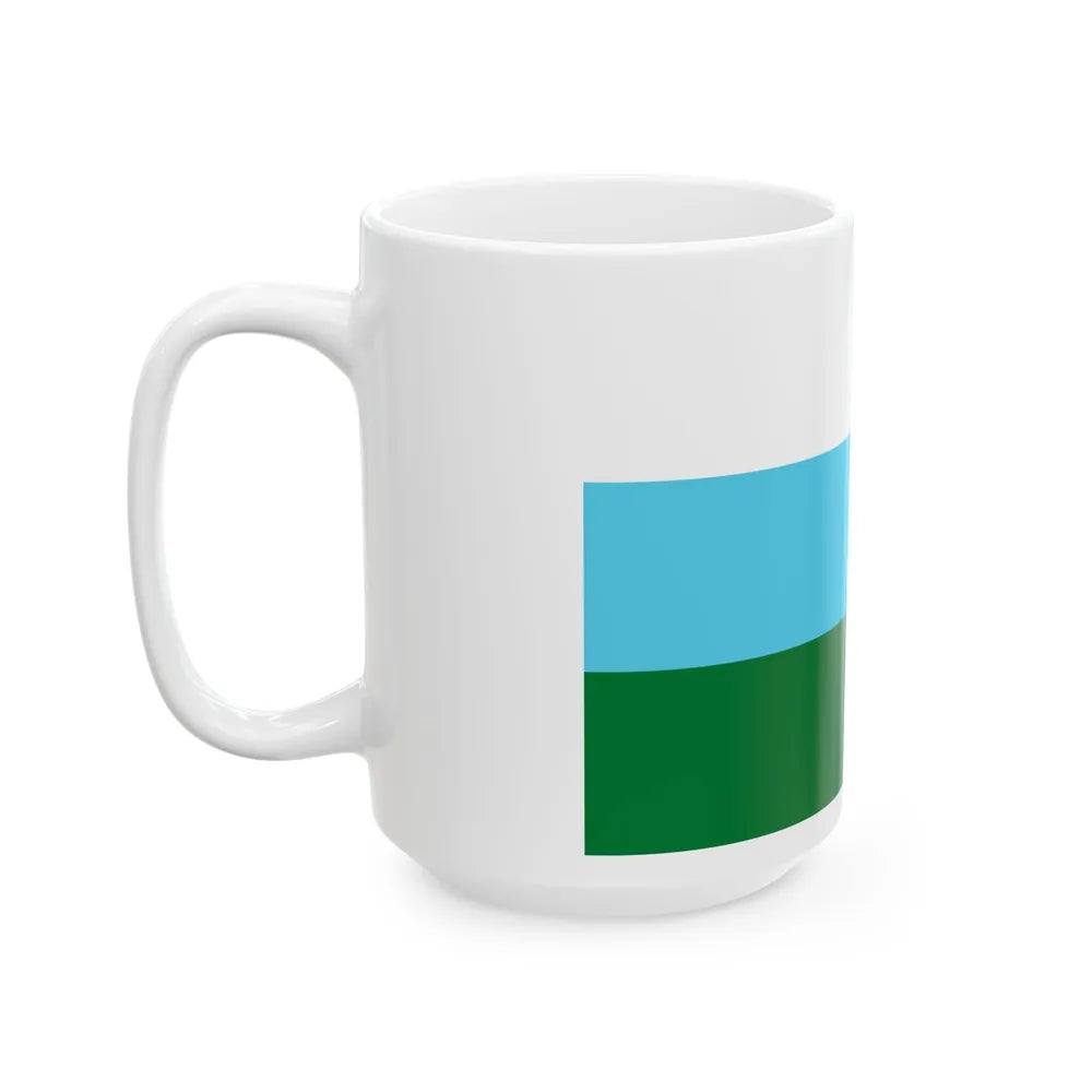 Flag of Omereque Bolivia (Bolivia) White Coffee Mug - Go Mug Yourself