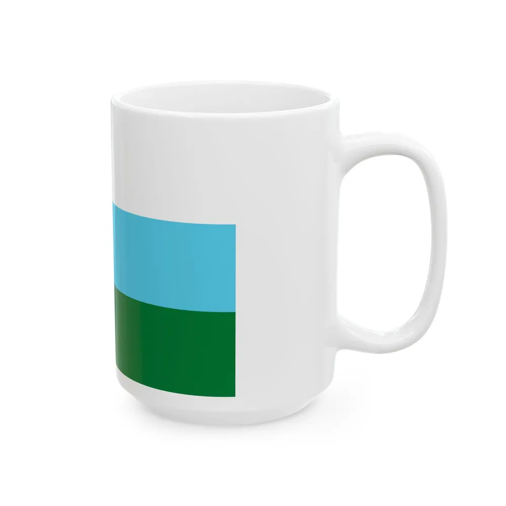 Flag of Omereque Bolivia (Bolivia) White Coffee Mug - Go Mug Yourself