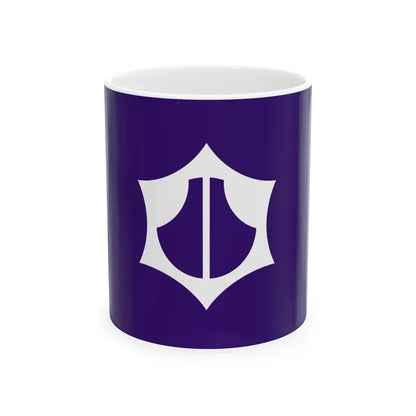 Flag of Omihachiman Shiga (Japan) White Coffee Mug 11oz - Go Mug Yourself