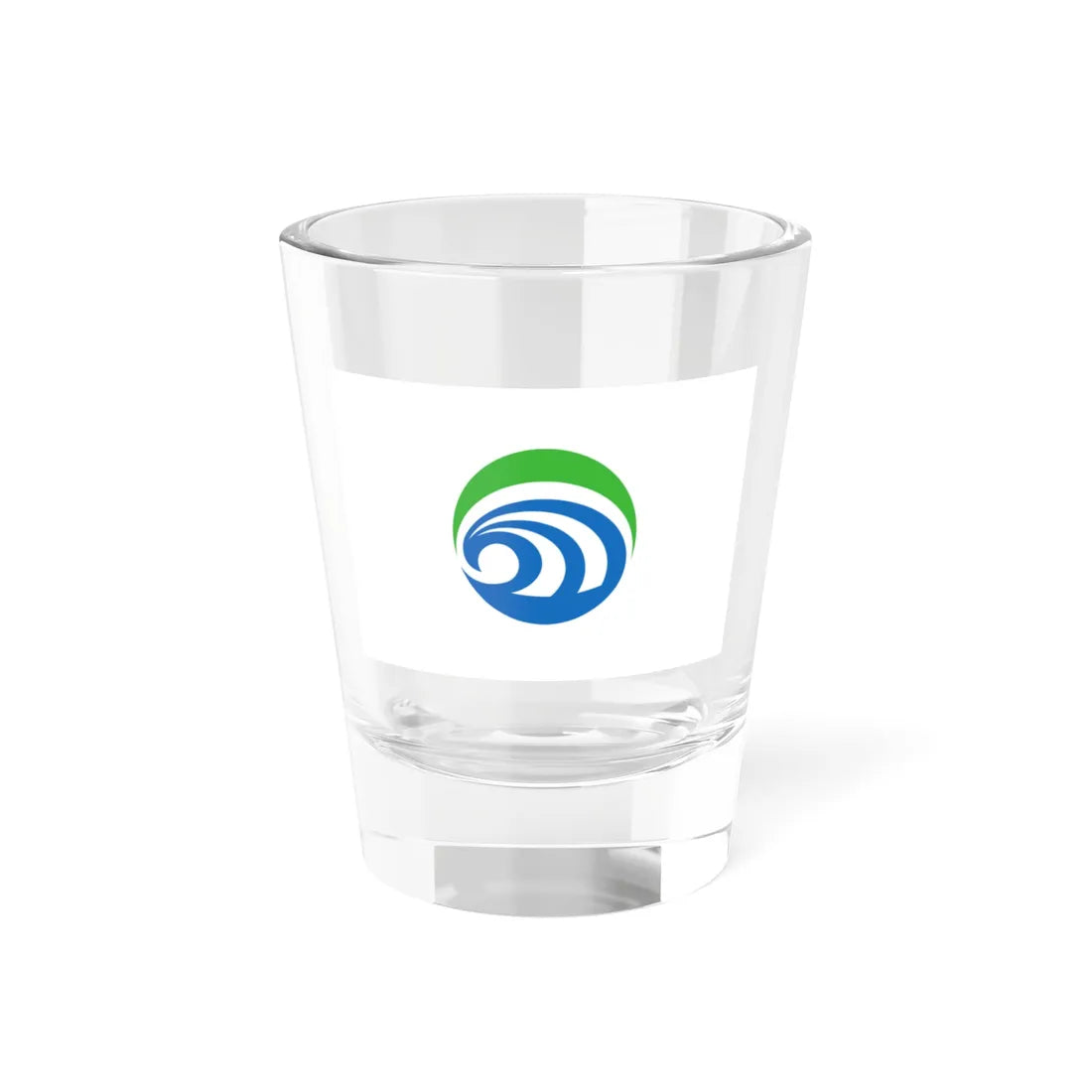 Flag of Omitama Ibaraki (Japan) Shot Glass 1.5oz 1.5oz - Go Mug Yourself
