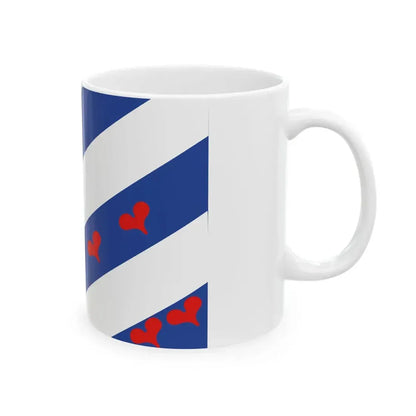 Flag of Ommelanden 1474 - 1555 (Netherlands) White Coffee Mug - Go Mug Yourself