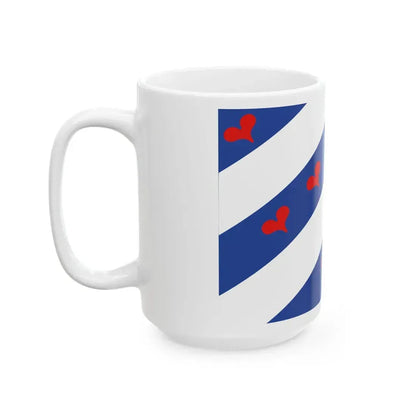 Flag of Ommelanden 1474 - 1555 (Netherlands) White Coffee Mug - Go Mug Yourself