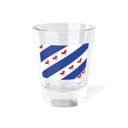 Flag of Ommelanden 1555 - c.1582 (Netherlands) Shot Glass 1.5oz 1.5oz - Go Mug Yourself