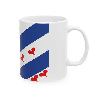 Flag of Ommelanden 1555 - c.1582 (Netherlands) White Coffee Mug - Go Mug Yourself