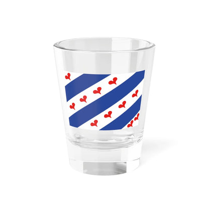Flag of Ommelanden Since c.1582 (Netherlands) Shot Glass 1.5oz 1.5oz - Go Mug Yourself