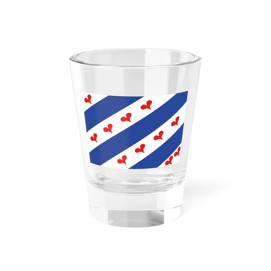 Flag of Ommelanden Since c.1582 (Netherlands) Shot Glass 1.5oz 1.5oz - Go Mug Yourself