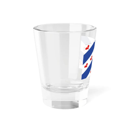 Flag of Ommelanden Since c.1582 (Netherlands) Shot Glass 1.5oz - Go Mug Yourself