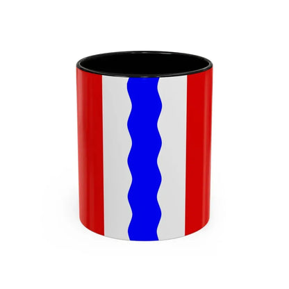 Flag of Omsk Oblast Russia - Accent Coffee Mug 11oz Black - Go Mug Yourself