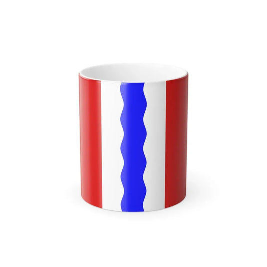 Flag of Omsk Oblast Russia - Color Changing Coffee Mug 11oz - Go Mug Yourself
