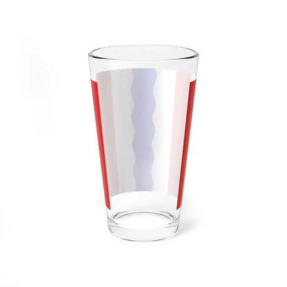 Flag of Omsk Oblast Russia - Pint Glass 16oz - Go Mug Yourself