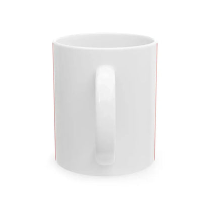 Flag of Omsk Oblast (Russia) White Coffee Mug - Go Mug Yourself