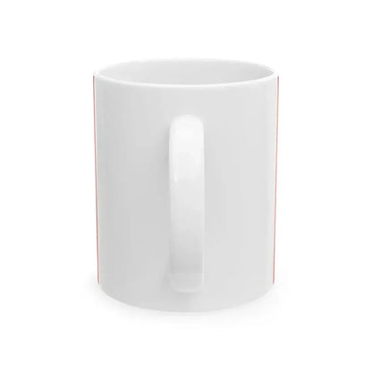 Flag of Omsk Oblast Russia - White Coffee Mug - Go Mug Yourself