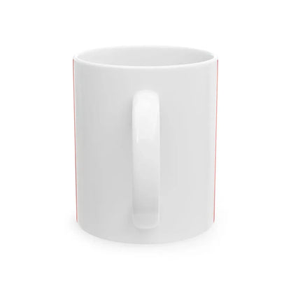 Flag of Omsk Oblast Russia - White Coffee Mug - Go Mug Yourself