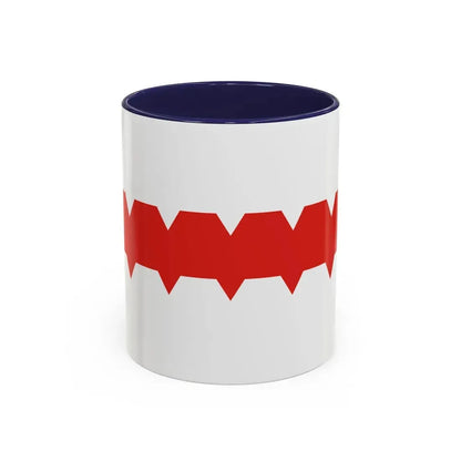 Flag of Omsk Russia - Accent Coffee Mug 11oz Navy - Go Mug Yourself