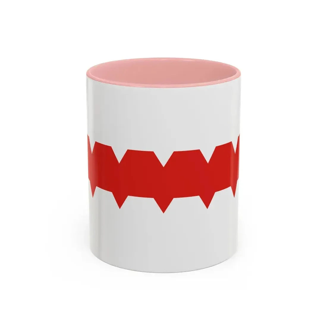 Flag of Omsk Russia - Accent Coffee Mug 11oz Pink - Go Mug Yourself