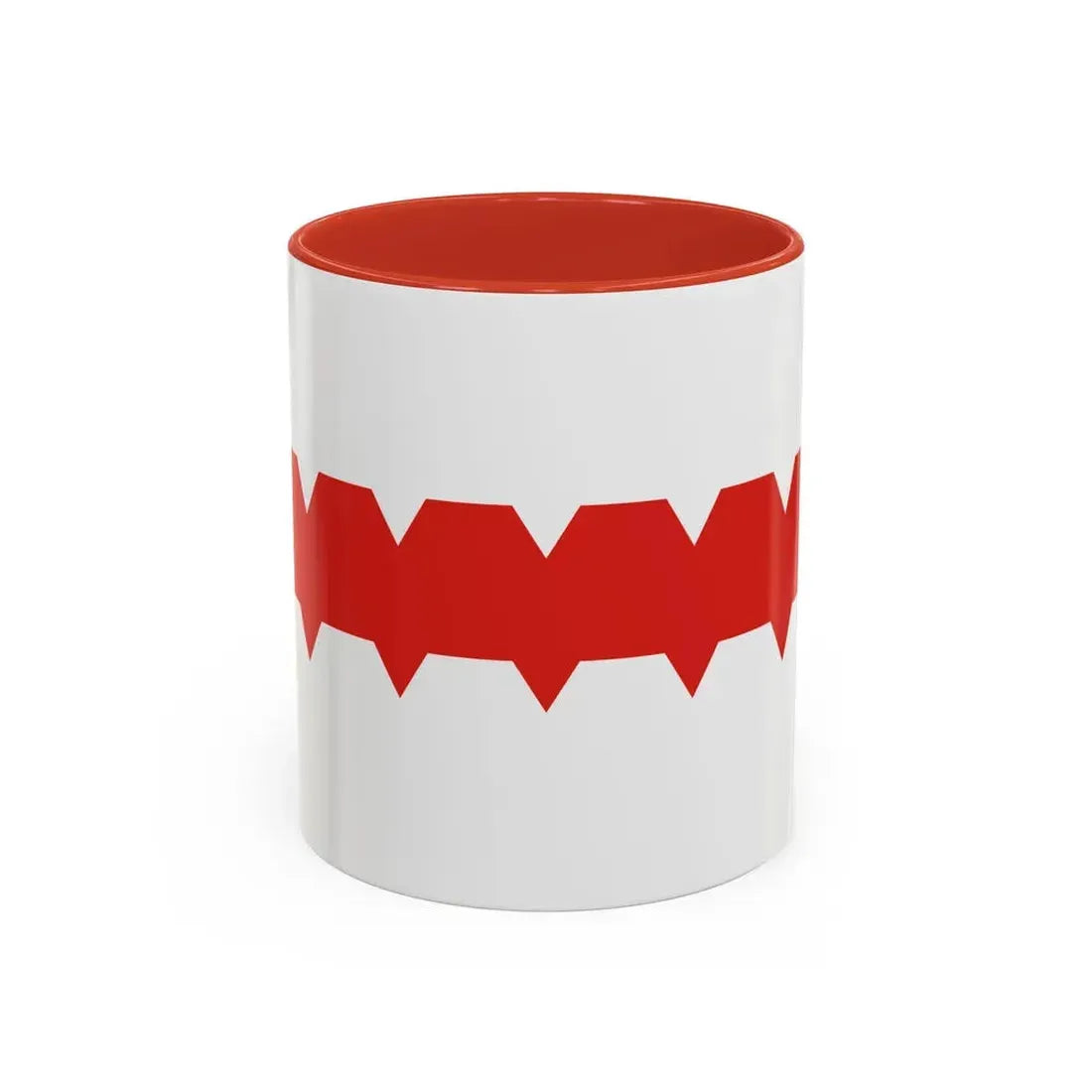 Flag of Omsk Russia - Accent Coffee Mug 11oz Red - Go Mug Yourself