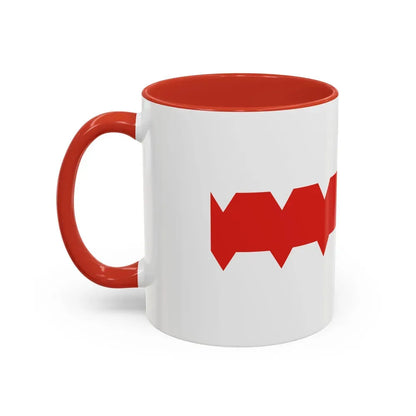 Flag of Omsk Russia - Accent Coffee Mug - Go Mug Yourself