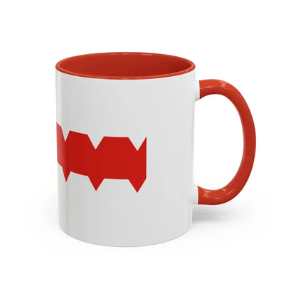 Flag of Omsk Russia - Accent Coffee Mug - Go Mug Yourself