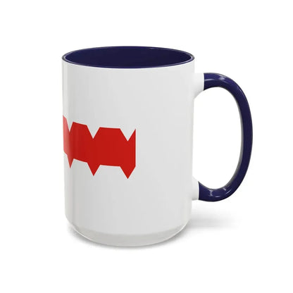 Flag of Omsk Russia - Accent Coffee Mug - Go Mug Yourself