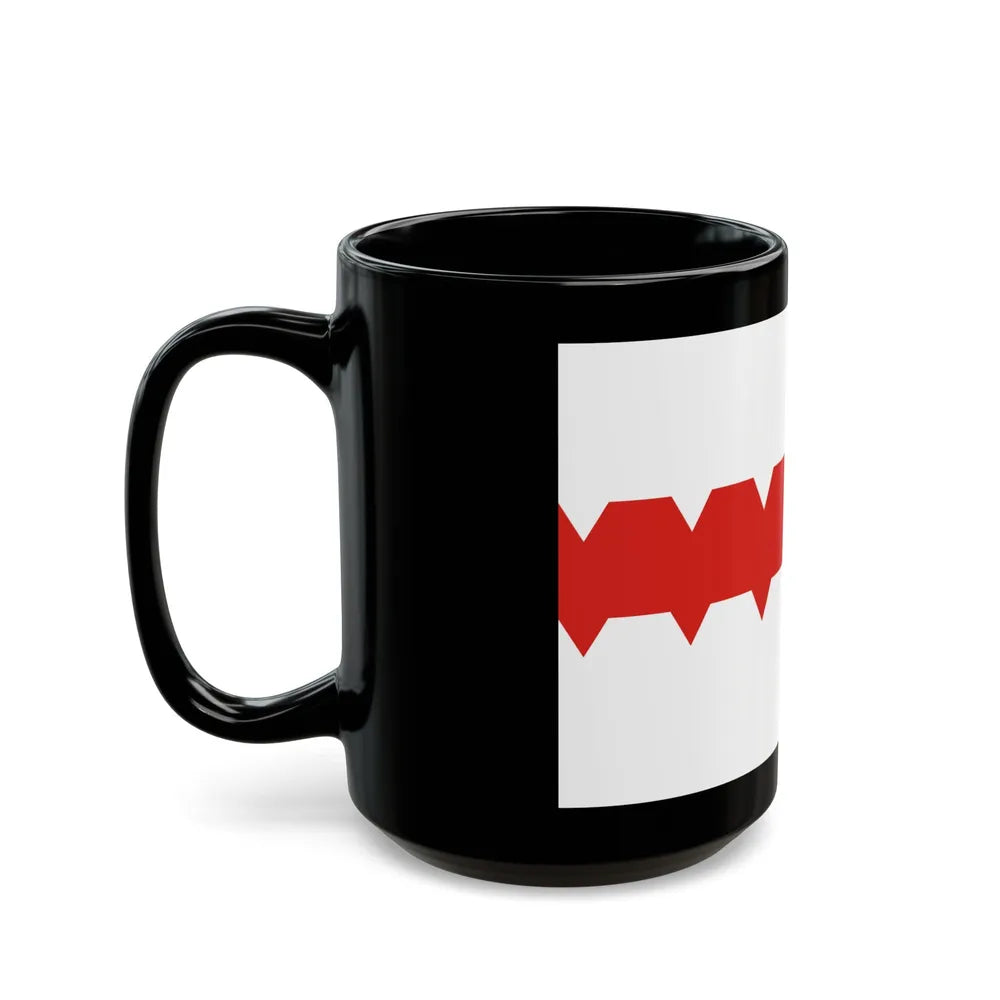 Flag of Omsk Russia - Black Coffee Mug-Go Mug Yourself