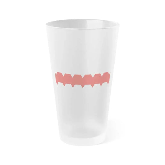 Flag of Omsk Russia - Frosted Pint Glass 16oz 16oz Frosted - Go Mug Yourself