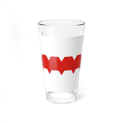 Flag of Omsk Russia - Pint Glass 16oz 16oz - Go Mug Yourself