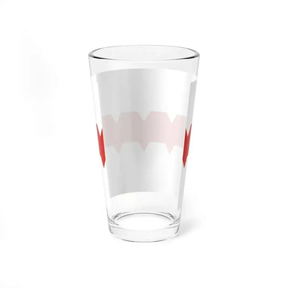 Flag of Omsk Russia - Pint Glass 16oz - Go Mug Yourself