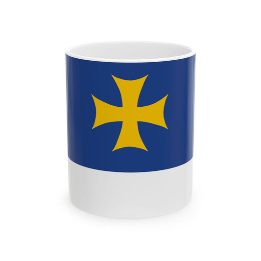 Flag of Oni Municipality (Georgia) White Coffee Mug-11oz-Go Mug Yourself
