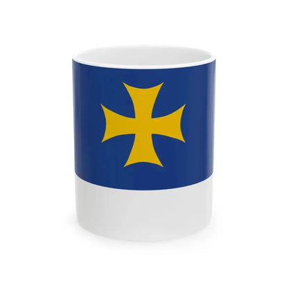 Flag of Oni Municipality (Georgia) White Coffee Mug 11oz - Go Mug Yourself