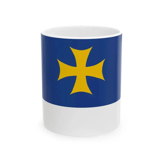 Flag of Oni Municipality (Georgia) White Coffee Mug 11oz - Go Mug Yourself