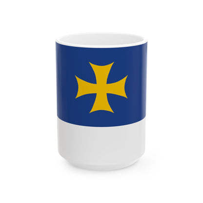 Flag of Oni Municipality (Georgia) White Coffee Mug-15oz-Go Mug Yourself