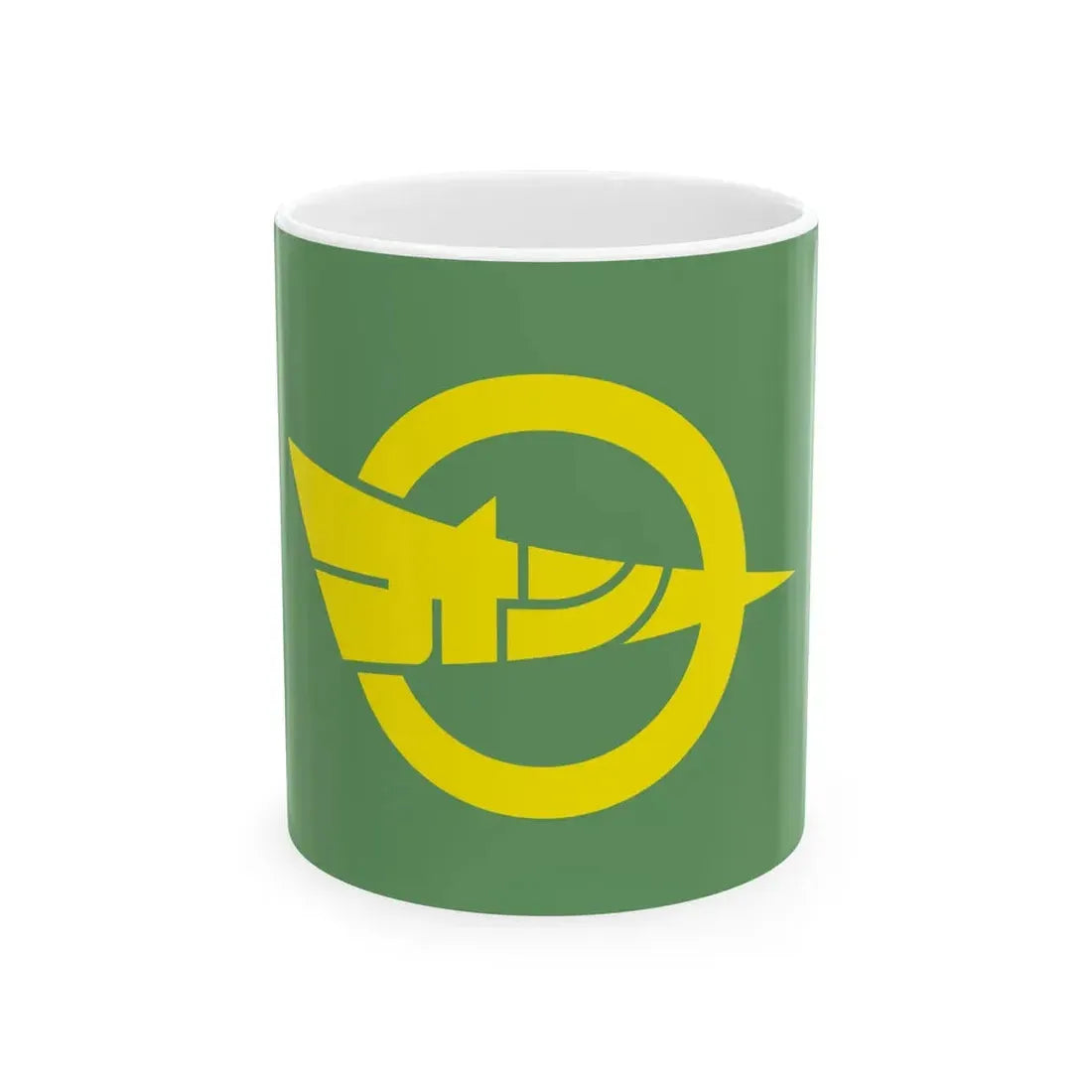 Flag of Onna Okinawa (Japan) White Coffee Mug 11oz - Go Mug Yourself