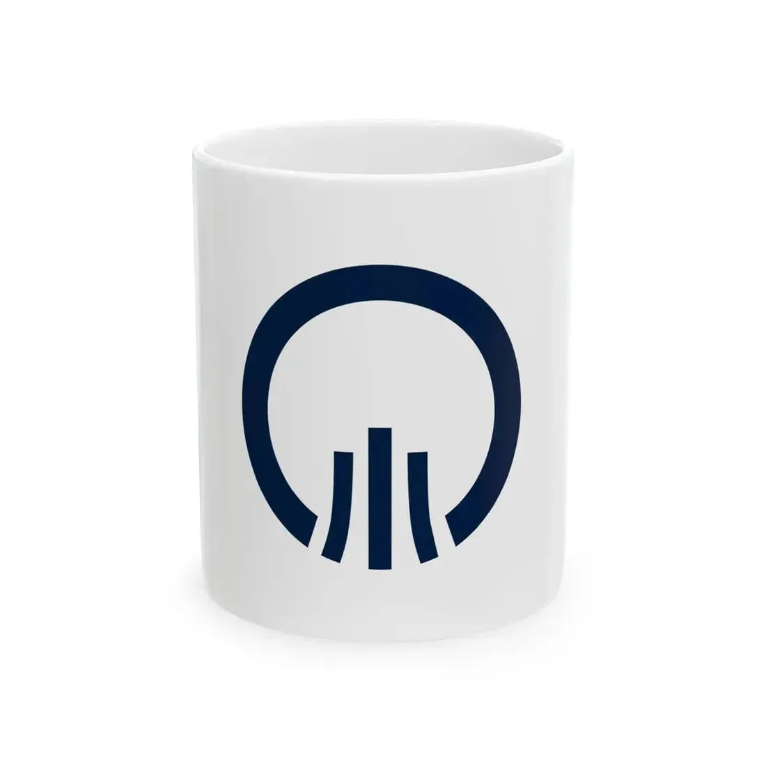 Flag of Ono Fukushima (Japan) White Coffee Mug 11oz - Go Mug Yourself