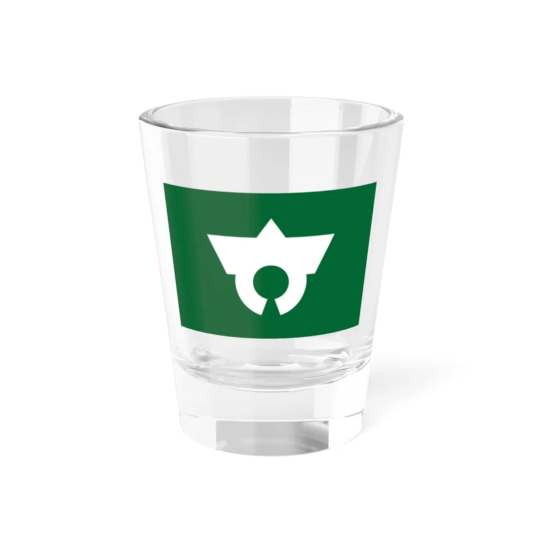 Flag of Ono Iwate 1977-2006 (Japan) Shot Glass 1.5oz 1.5oz - Go Mug Yourself