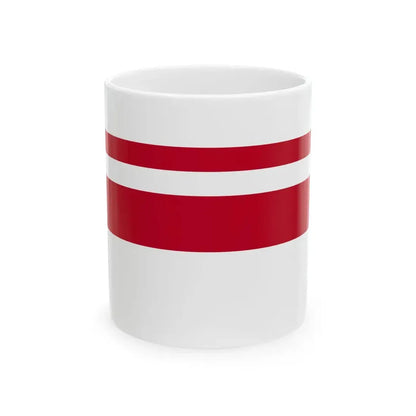 Flag of Onomichi Hiroshima (Japan) White Coffee Mug 11oz - Go Mug Yourself