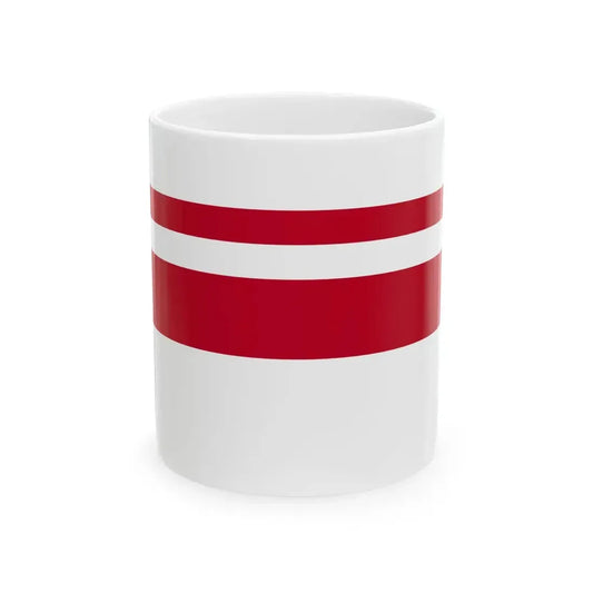 Flag of Onomichi Hiroshima (Japan) White Coffee Mug 11oz - Go Mug Yourself