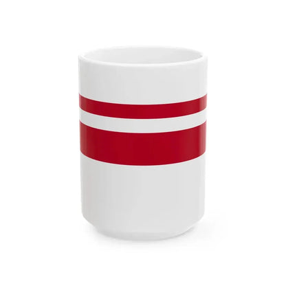 Flag of Onomichi Hiroshima (Japan) White Coffee Mug 15oz - Go Mug Yourself