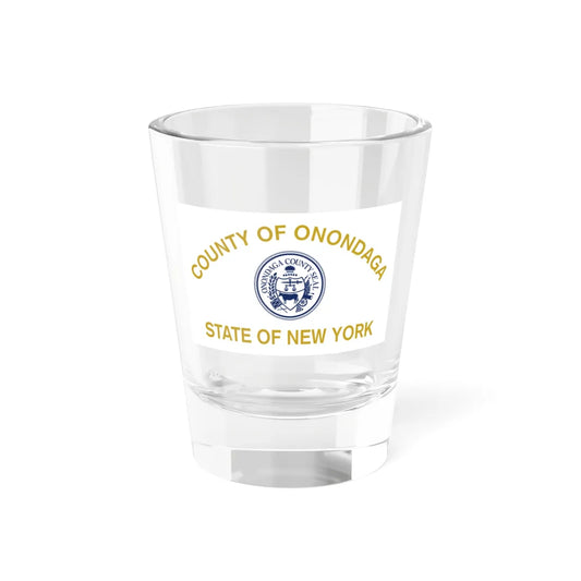 Flag of Onondaga County New York (United States) Shot Glass 1.5oz 1.5oz - Go Mug Yourself