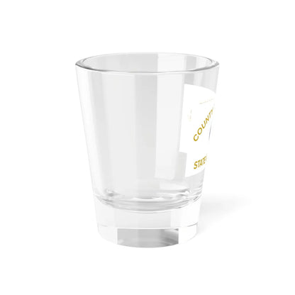 Flag of Onondaga County New York (United States) Shot Glass 1.5oz - Go Mug Yourself