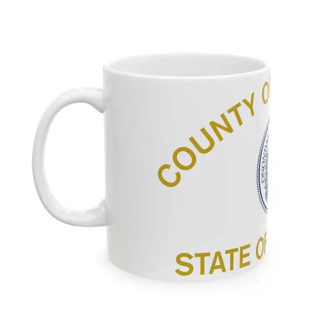 Flag of Onondaga County New York (United States) White Coffee Mug - Go Mug Yourself
