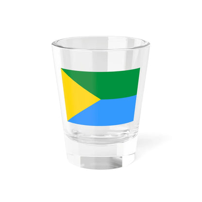 Flag of Ononsky rayon Zabaykalsky Krai 2011 (Russia) Shot Glass 1.5oz 1.5oz - Go Mug Yourself