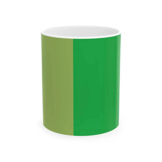 Flag of Onse San Juan Metro Manila (Philippines) White Coffee Mug 11oz - Go Mug Yourself
