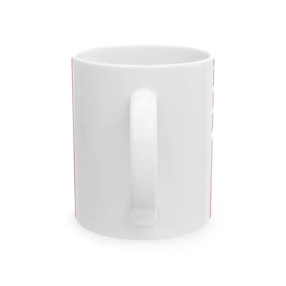 Flag of Ontario 3-2 (Canada) White Coffee Mug - Go Mug Yourself