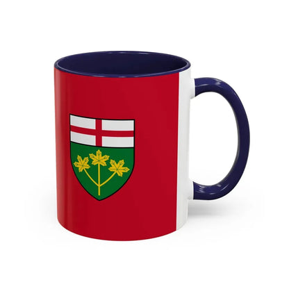 Flag of Ontario Canada - Accent Coffee Mug - Go Mug Yourself