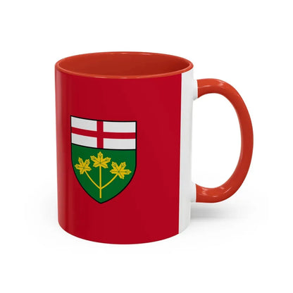 Flag of Ontario Canada - Accent Coffee Mug - Go Mug Yourself