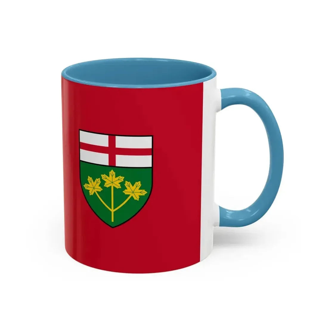Flag of Ontario Canada - Accent Coffee Mug - Go Mug Yourself